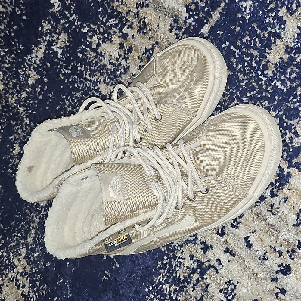 Mens Fur Lined Vans